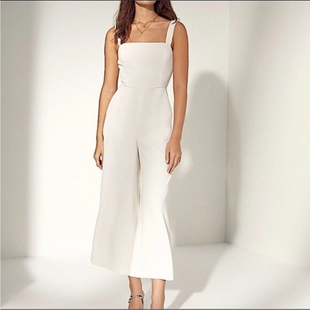 Aritzia Wilfred Light Birch Ecoulement Crepette Jumpsuit